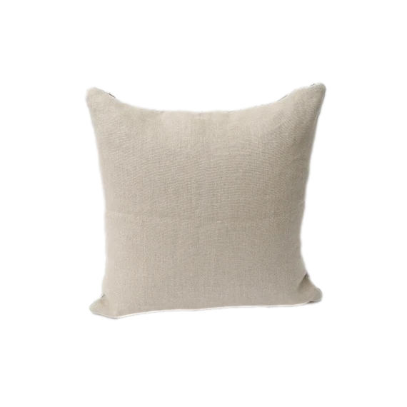 Gorgeous Textured Vintage Fabric Throw Pillow - 20x20
