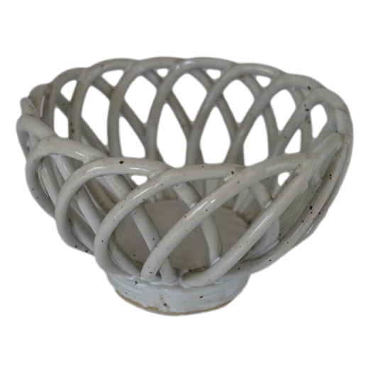 Ceramic Spiral Open Bowl